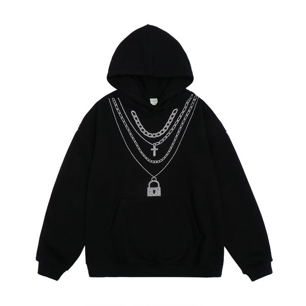 men hip hop rhinestone hoodies high-quality womens long sleeve novelty fleece sweatshirt men's printting sweatshirts hy, Black
men hip hop rhinestone hoodies high-quality womens long sleeve novelty fleece sweatshirt men's printting sweatshirts hy, Black