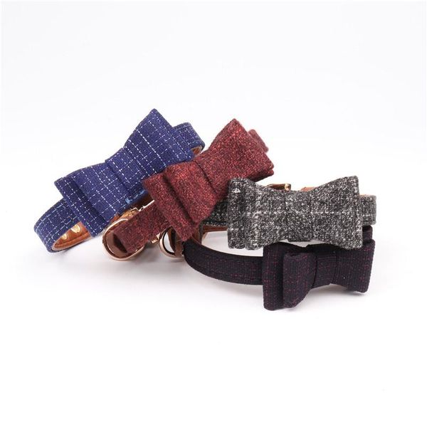 2021 british style dog collar bow towel pet pupply product dog & cat collar towel leash set necklace
2021 british style dog collar bow towel pet pupply product dog & cat collar towel leash set necklace