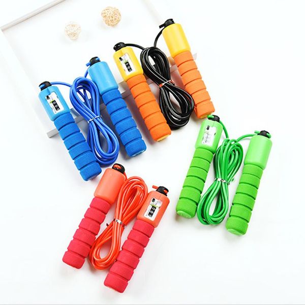 jump ropes professional sponge rope with electronic counter adjustable fast speed counting skipping wire fittness gear
jump ropes professional sponge rope with electronic counter adjustable fast speed counting skipping wire fittness gear