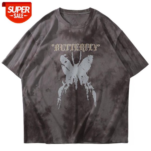 hip hop t shirt men 2021 oversize tshirt tees harajuku tie-dye butterfly print streetwear casual short sleeve shirts loose gray #ud3m, White;black
hip hop t shirt men 2021 oversize tshirt tees harajuku tie-dye butterfly print streetwear casual short sleeve shirts loose gray #ud3m, White;black