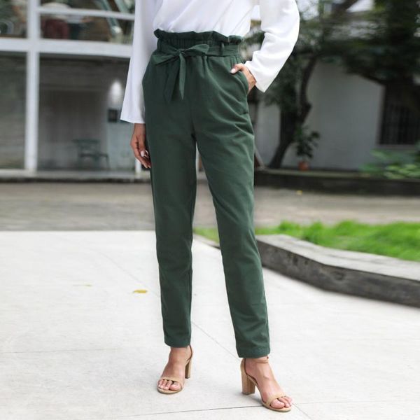 women's pants & capris fashion high waist bowknot lace up women casual solid green pockets pencil slim female trousers thin streetwear, Black;white
women's pants & capris fashion high waist bowknot lace up women casual solid green pockets pencil slim female trousers thin streetwear, Black;white
