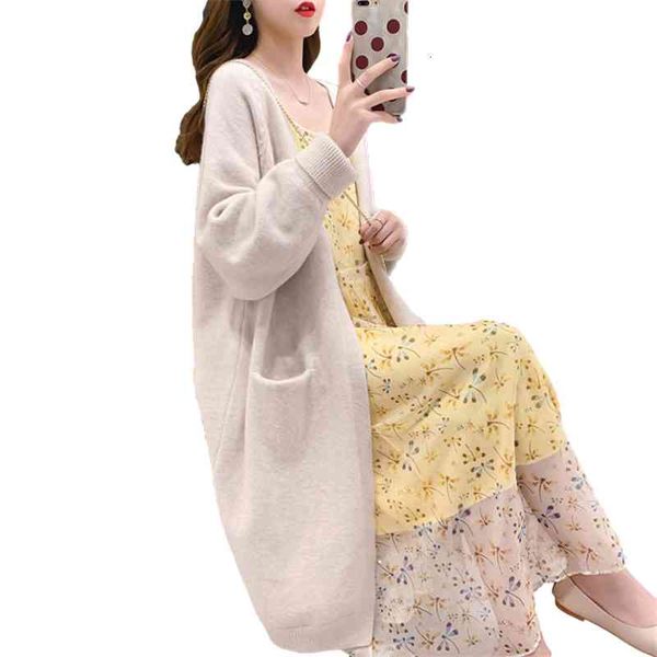 women's sweaters long cardigan jacket knitted or crocheted with long sleeves, knitting for autumn and winter, 5-colour female, baggy, l, White;black
women's sweaters long cardigan jacket knitted or crocheted with long sleeves, knitting for autumn and winter, 5-colour female, baggy, l, White;black
