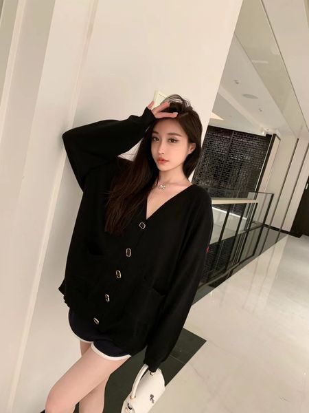 luxury women's jackets knitted cardigan striped color-blocking loose letters thin cardigans jacket girls designer coat autumn clothing, Black;brown
luxury women's jackets knitted cardigan striped color-blocking loose letters thin cardigans jacket girls designer coat autumn clothing, Black;brown