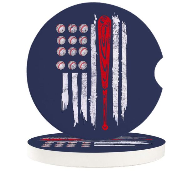 table runner ceramic stone round car coasters set baseball american flag mug tea cup cold drinks mat decoration
table runner ceramic stone round car coasters set baseball american flag mug tea cup cold drinks mat decoration