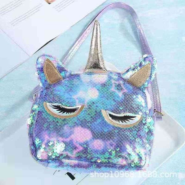 children's 2019 autumn winter new cartoon cute unicorn bag personality modeling sequin single shoulder messenger bag
children's 2019 autumn winter new cartoon cute unicorn bag personality modeling sequin single shoulder messenger bag