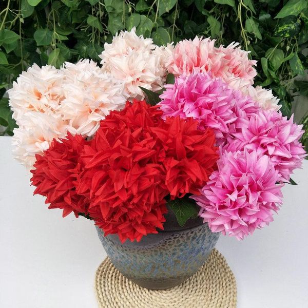 decorative flowers & wreaths 1p hydrangea flower artifciail silk home garden decoration plant wedding party floral arrangement material
decorative flowers & wreaths 1p hydrangea flower artifciail silk home garden decoration plant wedding party floral arrangement material