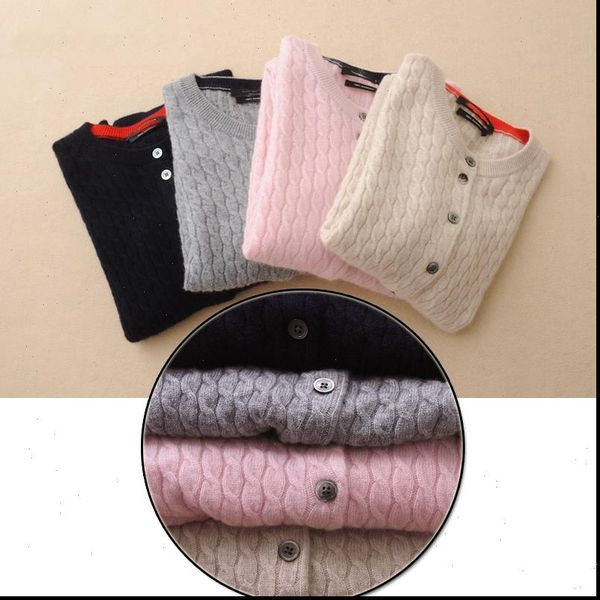 2021 new womens cashmere sweater wool round neck cardigan autumn winter sweater cardigan long sleeve sweater coat women, White;black
2021 new womens cashmere sweater wool round neck cardigan autumn winter sweater cardigan long sleeve sweater coat women, White;black