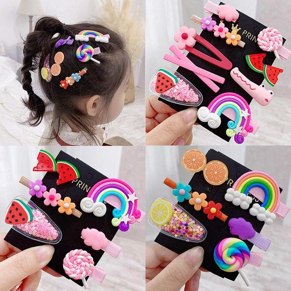 hair accessories korean cartoon children hairclips set cute girl rainbow fruit lollipop hairpin female side clip headwrap color, Slivery;white
hair accessories korean cartoon children hairclips set cute girl rainbow fruit lollipop hairpin female side clip headwrap color, Slivery;white