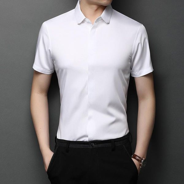 men's casual shirts summer short sleeve shirt fashion city slim thin business solid color lapel cardigan, White;black
men's casual shirts summer short sleeve shirt fashion city slim thin business solid color lapel cardigan, White;black