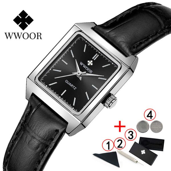 wwoor woman watches famous brand stylish square women wrist watches waterproof small dial ladies clock female watches 210527, Slivery;brown
wwoor woman watches famous brand stylish square women wrist watches waterproof small dial ladies clock female watches 210527, Slivery;brown