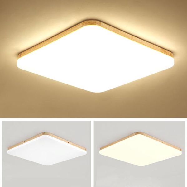 ceiling lights led ultra-thin wooden lamps square for dining room modern light living ac 90v-260v
ceiling lights led ultra-thin wooden lamps square for dining room modern light living ac 90v-260v