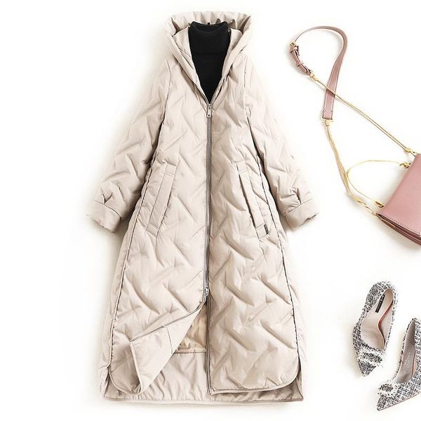 casual fashion hooded down jacket 2021 winter new zipper coat long warm jacket 90% white duck down coats and jackets women, Black
casual fashion hooded down jacket 2021 winter new zipper coat long warm jacket 90% white duck down coats and jackets women, Black