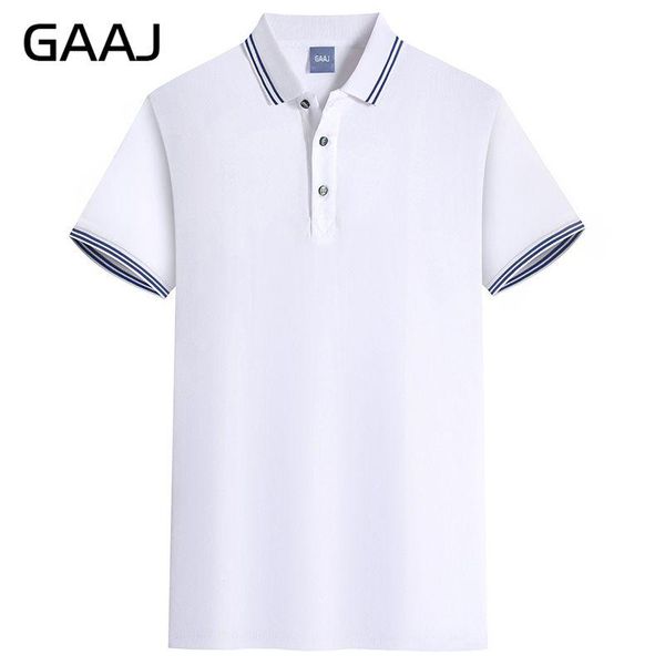 men's polos gaaj stripe 100% pure cotton 220g mens shirt fashion vintage t-shirt clothing shirts blouses business shor for men, White;black
men's polos gaaj stripe 100% pure cotton 220g mens shirt fashion vintage t-shirt clothing shirts blouses business shor for men, White;black