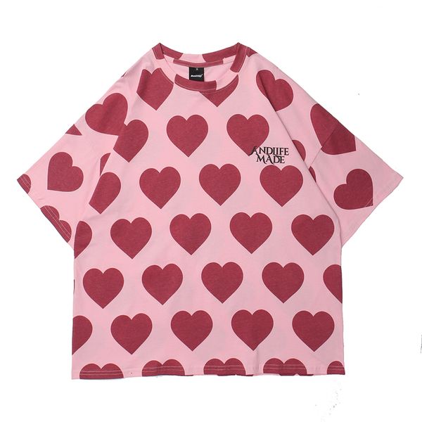 2021 new harajuku full love print short sleeve casual t shirt men and women streetwear peach heart oversize t-shirt loose o neck tees u34c, White;black
2021 new harajuku full love print short sleeve casual t shirt men and women streetwear peach heart oversize t-shirt loose o neck tees u34c, White;black