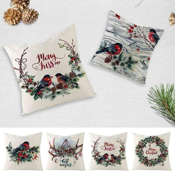 cushion/decorative pillow 18" christmas cushion cover square throw case cotton linen xmas home sofa room decor
cushion/decorative pillow 18" christmas cushion cover square throw case cotton linen xmas home sofa room decor