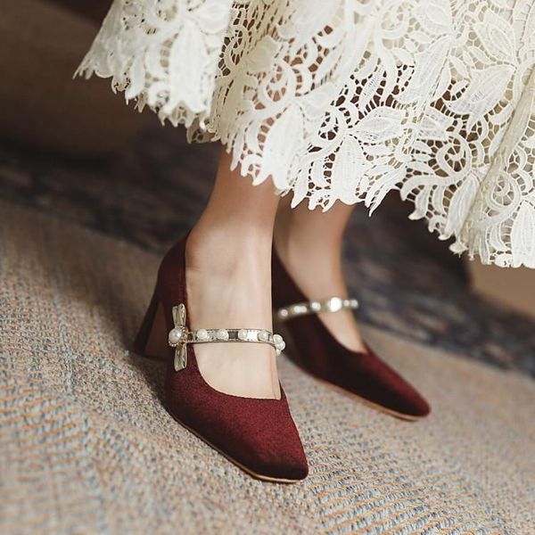 dress shoes high french heels single in spring 2021 women's head temperament lady's frosted large, Black
dress shoes high french heels single in spring 2021 women's head temperament lady's frosted large, Black
