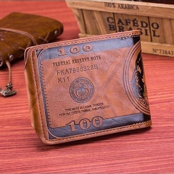 wallets luxury 3d us dollar print pu leather men's fashion bifold card holder business casual soft high qulaity wallet, Red;black
wallets luxury 3d us dollar print pu leather men's fashion bifold card holder business casual soft high qulaity wallet, Red;black