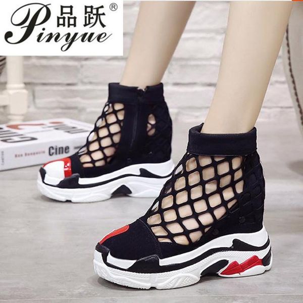 sandals summer casual shoes woman platform sneakers female mesh breathable zapatillas slipony women 12cm heels wedge zipper, Black
sandals summer casual shoes woman platform sneakers female mesh breathable zapatillas slipony women 12cm heels wedge zipper, Black
