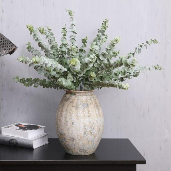 5pcs/set green artificial eucalyptus leaf plant vine garden balcony artificial plants for home decor
5pcs/set green artificial eucalyptus leaf plant vine garden balcony artificial plants for home decor