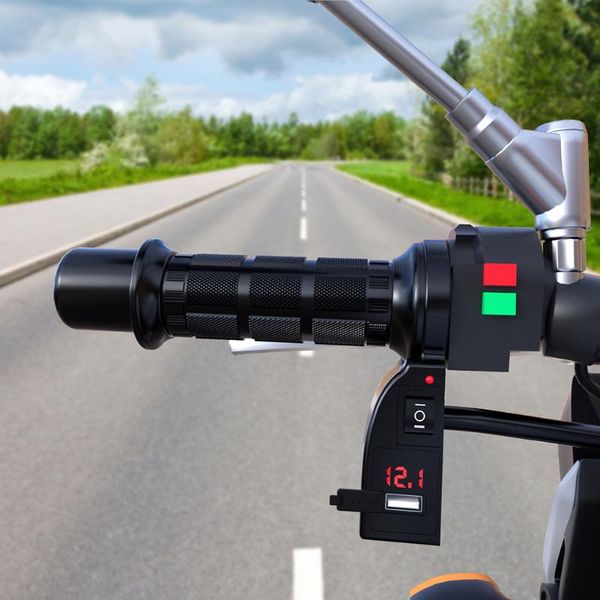 motorcycle handlebar grips cs-503a1 heated 22mm 7/8 usb charger led voltmeter for outdoor personal motorcycle ornaments
motorcycle handlebar grips cs-503a1 heated 22mm 7/8 usb charger led voltmeter for outdoor personal motorcycle ornaments