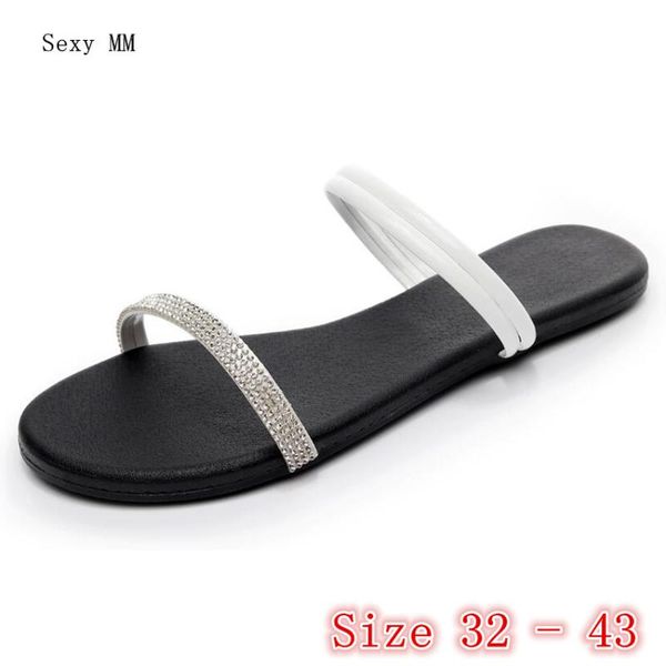 sandals summer style shoes slides women flat woman flip flops slippers ladies plus size 32 33 - 40 41 42 43, Black
sandals summer style shoes slides women flat woman flip flops slippers ladies plus size 32 33 - 40 41 42 43, Black