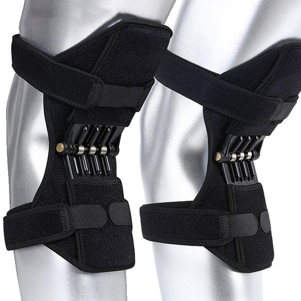 elbow & knee pads support power joint powerful rebound spring force professional protective sports pad1, Black;gray
elbow & knee pads support power joint powerful rebound spring force professional protective sports pad1, Black;gray