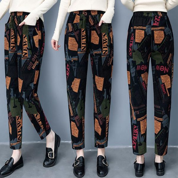 women's pants & capris fashion streetwear high waist printing harem women vintage oversize 4xl ankle-length ladies straight-leg, Black;white
women's pants & capris fashion streetwear high waist printing harem women vintage oversize 4xl ankle-length ladies straight-leg, Black;white