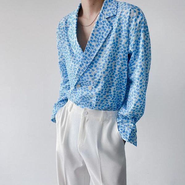 men's casual shirts spring blue fashion printed men dress shirt korean loose long-sleeved mens hawaiian, White;black
men's casual shirts spring blue fashion printed men dress shirt korean loose long-sleeved mens hawaiian, White;black