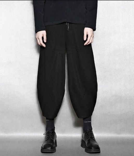 hong kong style original loose pineapple pants hare profile o-shaped yamamoto wind wide-leg harem trend men's, Black
hong kong style original loose pineapple pants hare profile o-shaped yamamoto wind wide-leg harem trend men's, Black