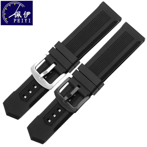 watch bands peiyi watchband 22mm mens women silicone gel rubber strap band waterproof with pin clasp buckle and tool, Black;brown
watch bands peiyi watchband 22mm mens women silicone gel rubber strap band waterproof with pin clasp buckle and tool, Black;brown