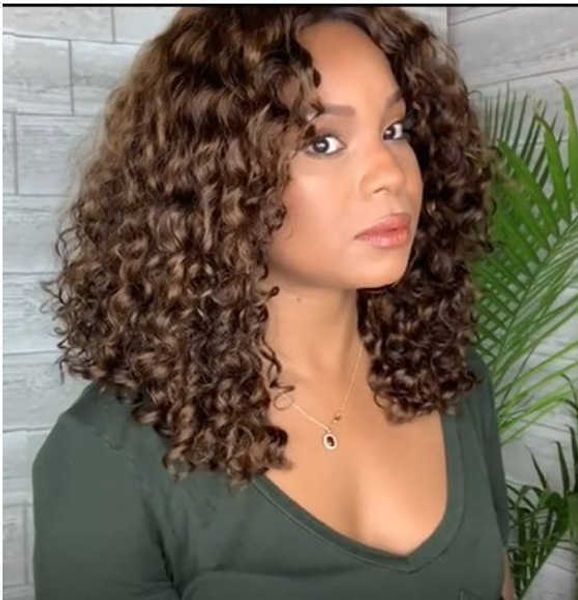 wig small curl women's ffy explosive head wig mechanism chemical fiber headgear, Black
wig small curl women's ffy explosive head wig mechanism chemical fiber headgear, Black