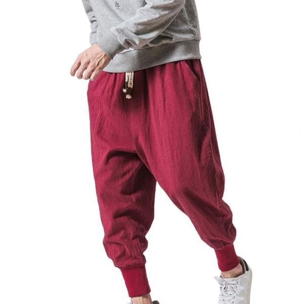 men's pants men women casual drawstring pockets drop crotch baggy long trousers harem for daily wear, Black
men's pants men women casual drawstring pockets drop crotch baggy long trousers harem for daily wear, Black