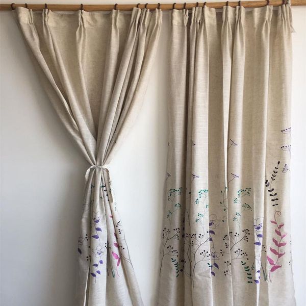 fresh flowers embroidered design cotton linen curtains for living room bedroom country pastoral tulle curtain window drapes
fresh flowers embroidered design cotton linen curtains for living room bedroom country pastoral tulle curtain window drapes