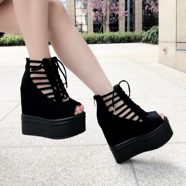 sandals high heel sandal for women suit female beige summer shoes increasing height open toe muffins shoe wedge high-heeled c, Black
sandals high heel sandal for women suit female beige summer shoes increasing height open toe muffins shoe wedge high-heeled c, Black