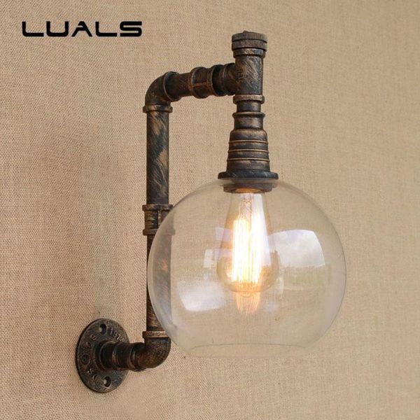 wall lamp personality pipe loft style vintage light restaurant bar led lamps creative glass lampshade indoor art deco lighting
wall lamp personality pipe loft style vintage light restaurant bar led lamps creative glass lampshade indoor art deco lighting