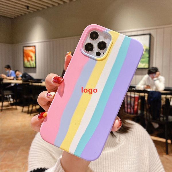 luxury designer anti oil phone cases cover for iphone 11 liquid silicone rainbow pattern iphone 11 pro max
luxury designer anti oil phone cases cover for iphone 11 liquid silicone rainbow pattern iphone 11 pro max