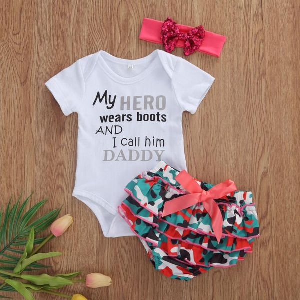 clothing sets baby & children's 0-24m born girls boys clothes 0-18m letter camouflage print romper shorts headband, White
clothing sets baby & children's 0-24m born girls boys clothes 0-18m letter camouflage print romper shorts headband, White