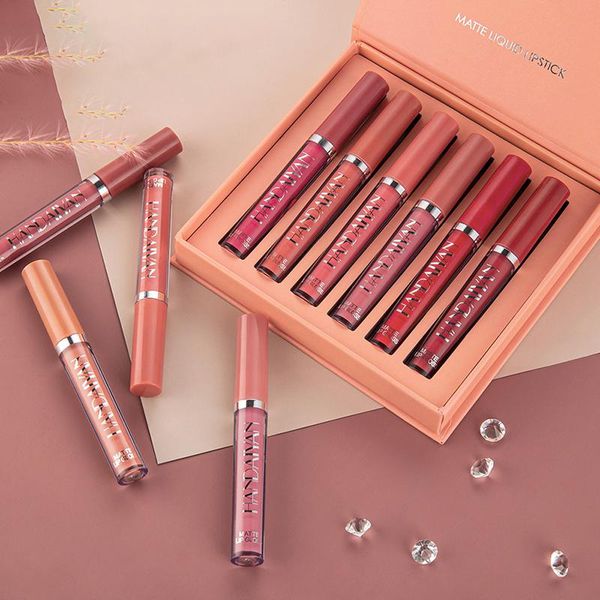 lip gloss 6pcs/set lightweight matte long lasting waterproof lipstick nourish moisturizing professional makeup gift
lip gloss 6pcs/set lightweight matte long lasting waterproof lipstick nourish moisturizing professional makeup gift