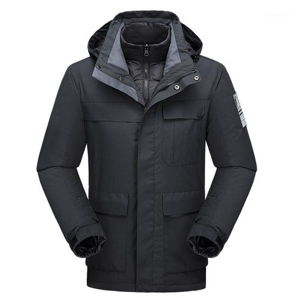 men's down & parkas 80% white duck jackets men waterproof winter jacket parka thick warm windproof male snow windbreakers, Black
men's down & parkas 80% white duck jackets men waterproof winter jacket parka thick warm windproof male snow windbreakers, Black