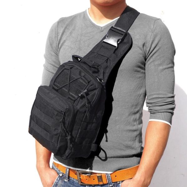 men's one shoulder outdoor sports backpack multi-functional large capacity wear - resistant waterproof tactical bag
men's one shoulder outdoor sports backpack multi-functional large capacity wear - resistant waterproof tactical bag