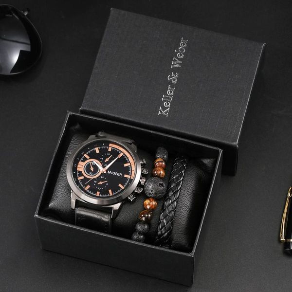 wristwatches men watch bracelet box set birthday gifts for son/husband/boyfriend unique xmas thanksgiving present watches sets, Slivery;brown
wristwatches men watch bracelet box set birthday gifts for son/husband/boyfriend unique xmas thanksgiving present watches sets, Slivery;brown
