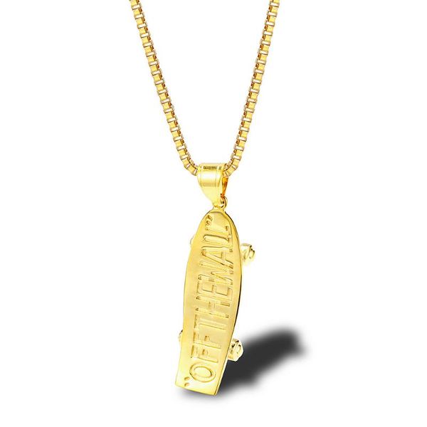 pendant necklaces hip hop stainless steel street skateboards necklace for men fashion trendy chain rapper jewelry gift gold silver color
pendant necklaces hip hop stainless steel street skateboards necklace for men fashion trendy chain rapper jewelry gift gold silver color
