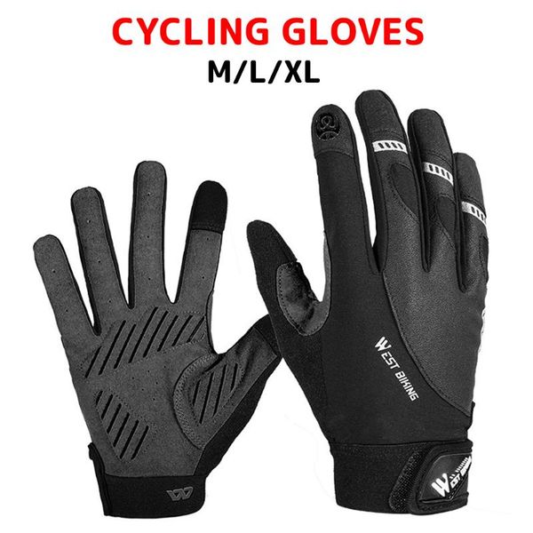 cycling gloves touchscreen full fingers sbr anti windproof outdoor camping fishing hiking motorcycle, Black
cycling gloves touchscreen full fingers sbr anti windproof outdoor camping fishing hiking motorcycle, Black