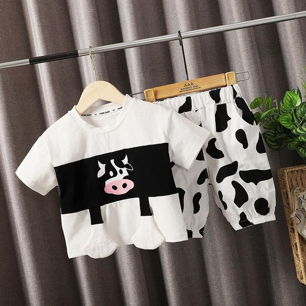 clothing sets melario kid boys summer clothes outfit cartoon print fashion short-sleeved t-shirt shorts 2pcs set casual children, White
clothing sets melario kid boys summer clothes outfit cartoon print fashion short-sleeved t-shirt shorts 2pcs set casual children, White