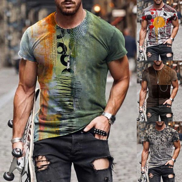 abstract printed casual men fashion summer slim short sleeves round neck t-shirts plus size 210629, White;black
abstract printed casual men fashion summer slim short sleeves round neck t-shirts plus size 210629, White;black