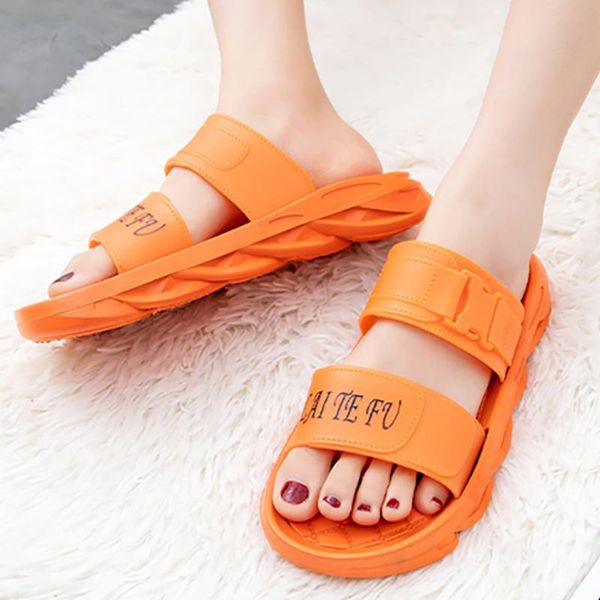 slippers style summer women platform sandals non-slip casual beach shoes flat home soft candy colors ladies, Black
slippers style summer women platform sandals non-slip casual beach shoes flat home soft candy colors ladies, Black