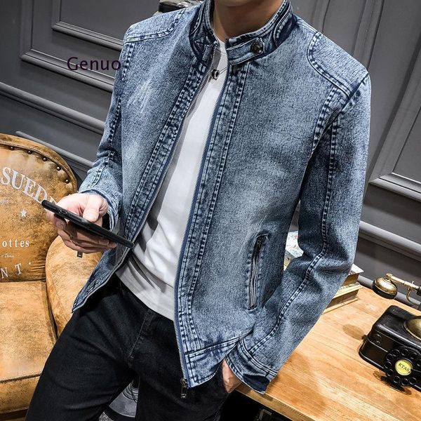 men's jackets men denim jacket youth leisure restoring ancient ways pure color cultivate one's morality clothing collar, Black;brown
men's jackets men denim jacket youth leisure restoring ancient ways pure color cultivate one's morality clothing collar, Black;brown
