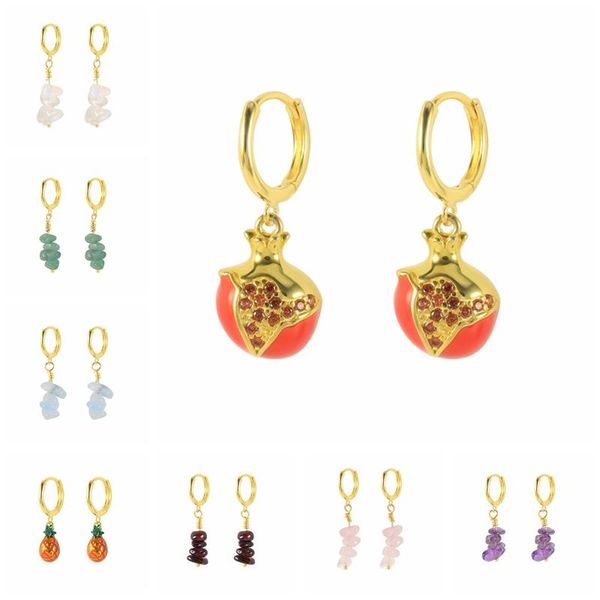 hoop & huggie mc pomegranate earrings for girls women 925 sterling silver ear hoops with pineapple crystal stone pendant 2021 trend, Golden;silver
hoop & huggie mc pomegranate earrings for girls women 925 sterling silver ear hoops with pineapple crystal stone pendant 2021 trend, Golden;silver