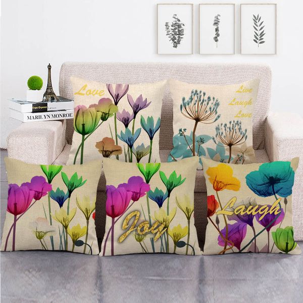 45cm*45cm coloured hand-painted tulip design linen/cotton throw pillow covers couch cushion cover home decor pillow
45cm*45cm coloured hand-painted tulip design linen/cotton throw pillow covers couch cushion cover home decor pillow