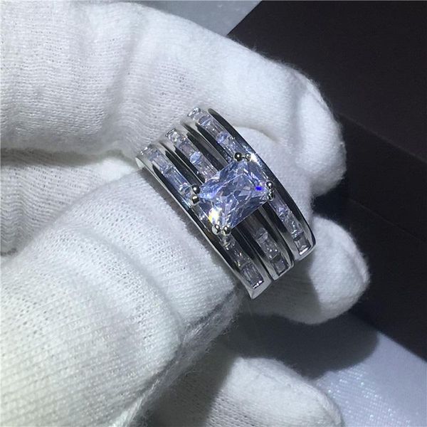 cluster rings 3pcs/set vintage zircon rhinestones geometric set for women accessories engagement wedding band, Golden;silver
cluster rings 3pcs/set vintage zircon rhinestones geometric set for women accessories engagement wedding band, Golden;silver